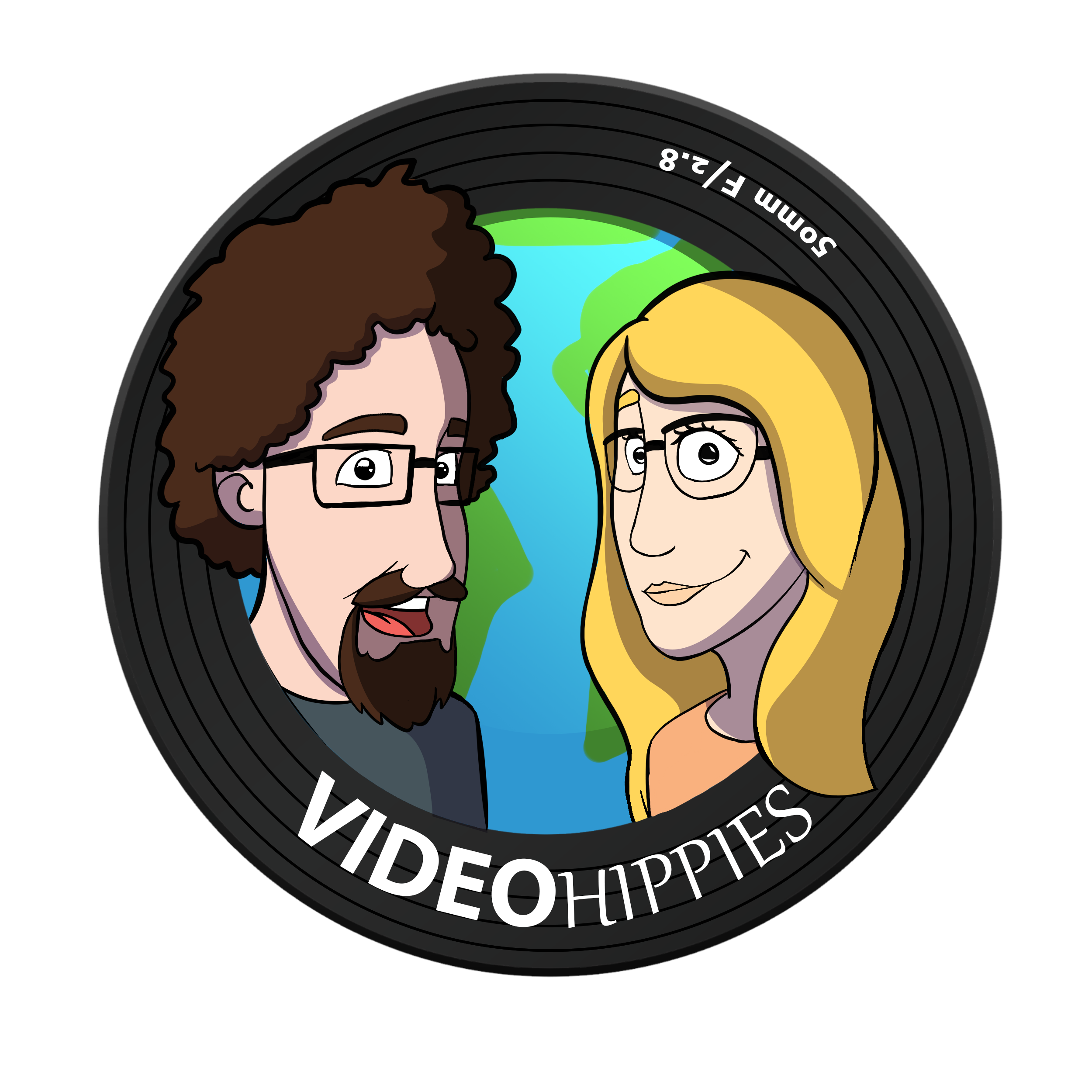 Videohippieslogo Videohippies houden van kleurcorrectie